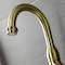 Kingston Brass Bridge Bathroom Faucet with Brass Pop-Up, Brushed Brass KS7997PL - alternate 5